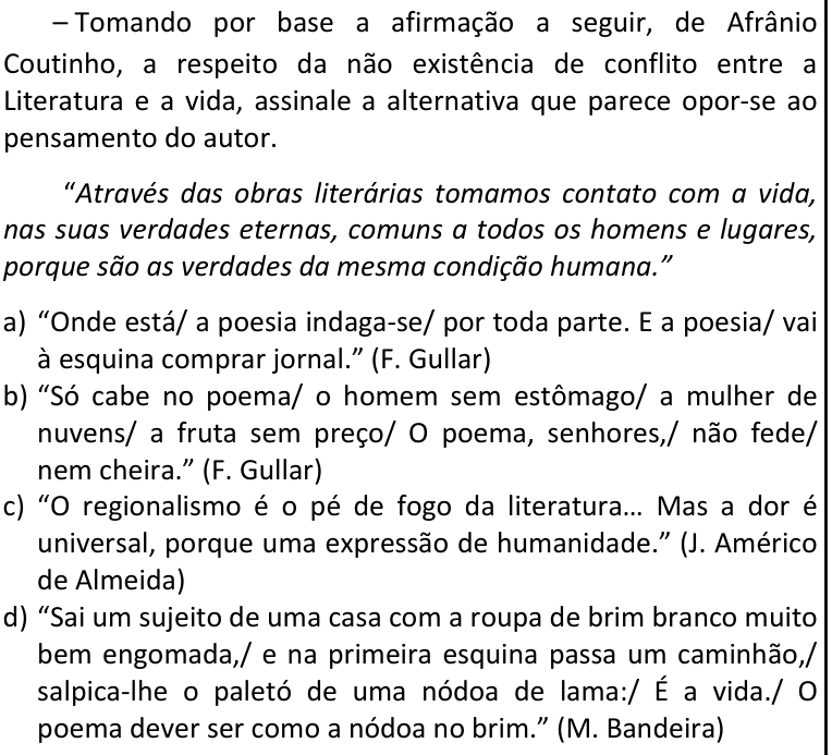 Questão 4 no caderno CFS 1 da EEAR 2026