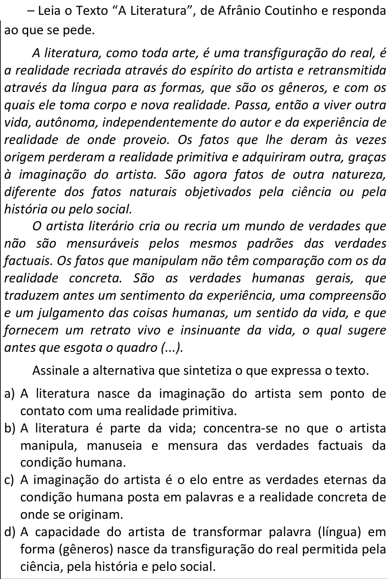 Questão 9 no caderno CFS 1 da EEAR 2026
