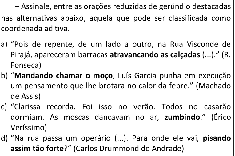 Questão 14 no caderno CFS 1 da EEAR 2026