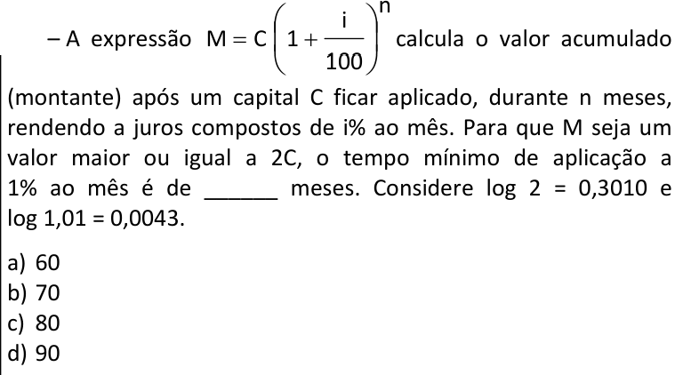 Questão 30 no caderno CFS 1 da EEAR 2026