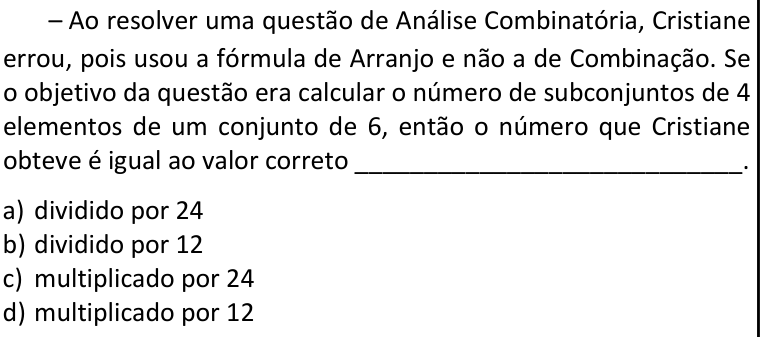 Questão 44 no caderno CFS 1 da EEAR 2026