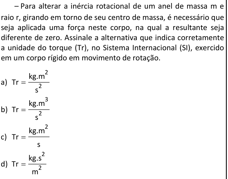 Questão 52 no caderno CFS 1 da EEAR 2026