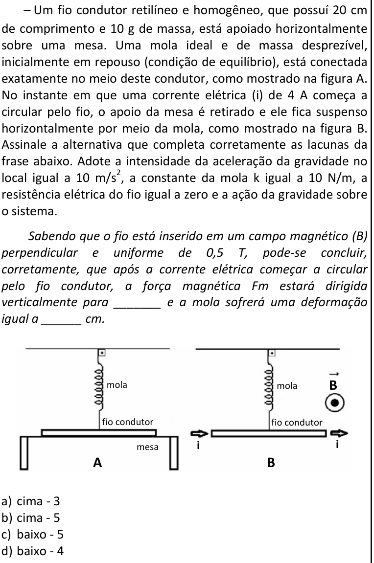Questão 57 no caderno CFS 1 da EEAR 2026