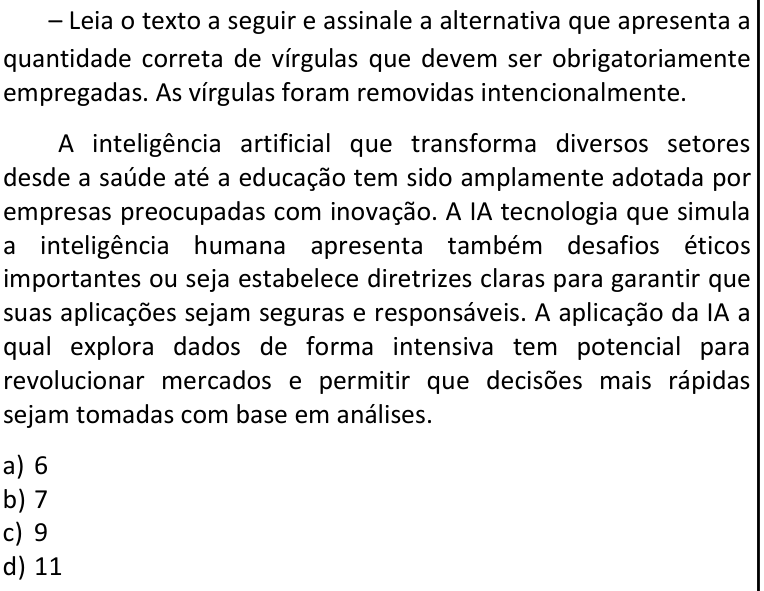 Questão 17 no caderno CFS 2 da EEAR 2026