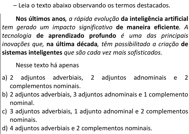 Questão 20 no caderno CFS 2 da EEAR 2026