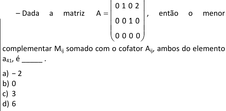 Questão 45 no caderno CFS 2 da EEAR 2026