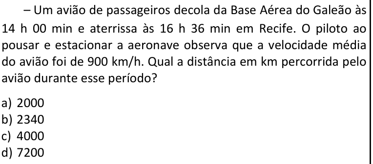 Questão 51 no caderno CFS 2 da EEAR 2026