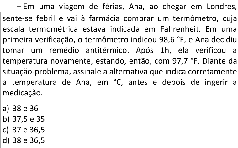 Questão 70 no caderno CFS 2 da EEAR 2026