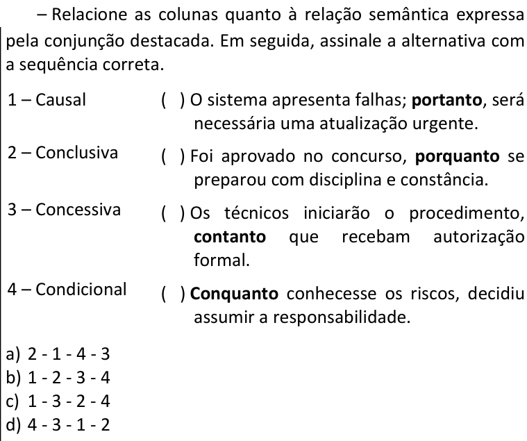 Questão 9 no caderno CFS 1 da EEAR 2027