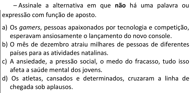 Questão 19 no caderno CFS 1 da EEAR 2027