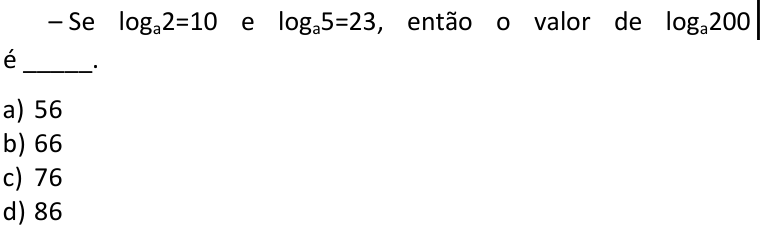 Questão 31 no caderno CFS 1 da EEAR 2027