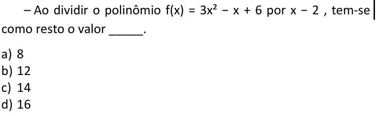 Questão 41 no caderno CFS 1 da EEAR 2027
