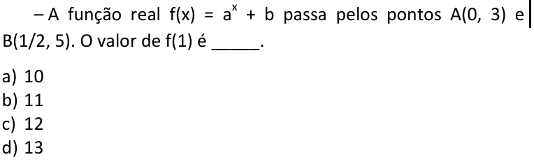 Questão 43 no caderno CFS 1 da EEAR 2027