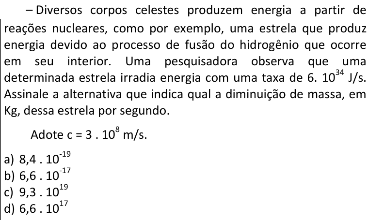 Questão 59 no caderno CFS 1 da EEAR 2027