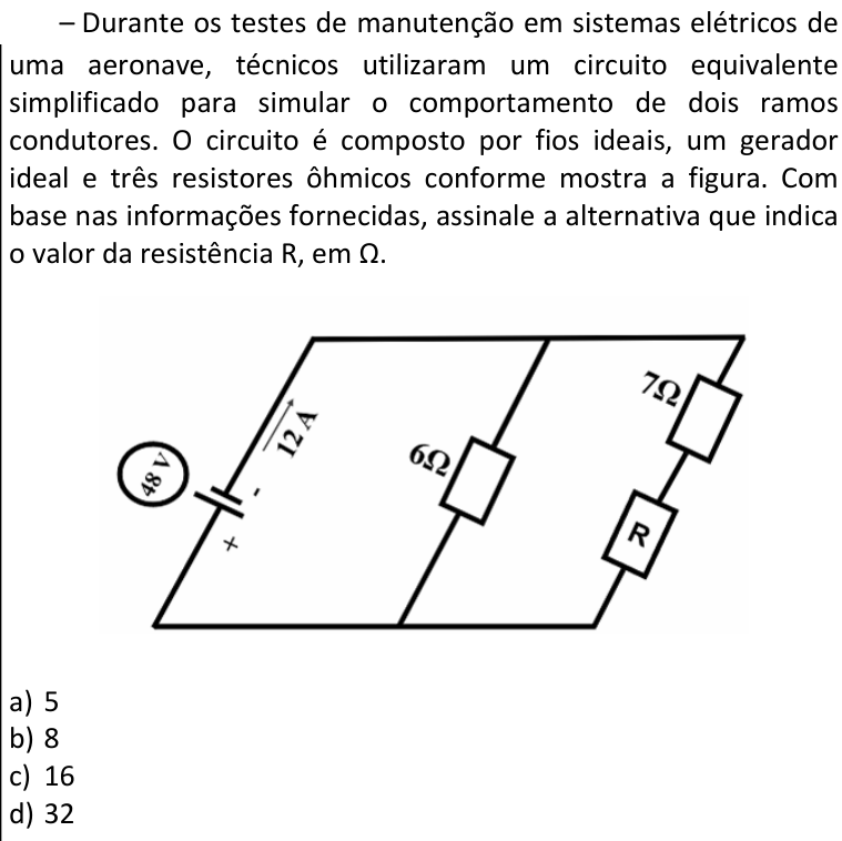 Questão 67 no caderno CFS 1 da EEAR 2027