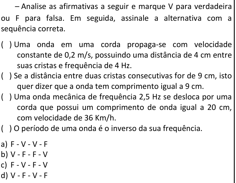 Questão 68 no caderno CFS 1 da EEAR 2027