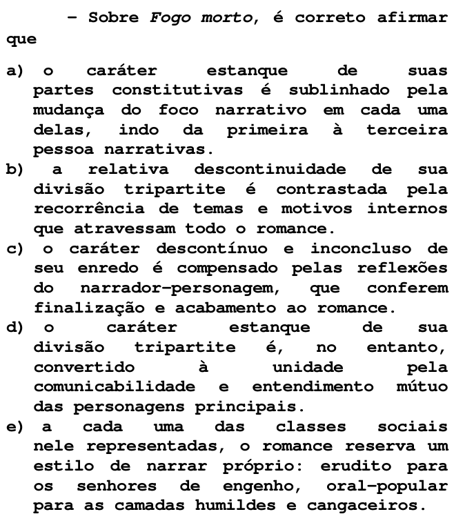 Questão 9 no caderno V da FUVEST 1998