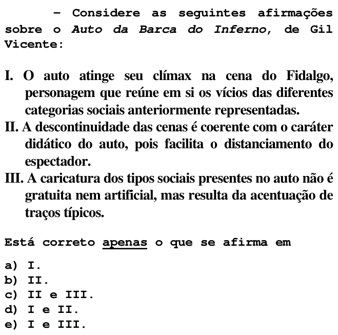 Questão 21 no caderno V da FUVEST 1998