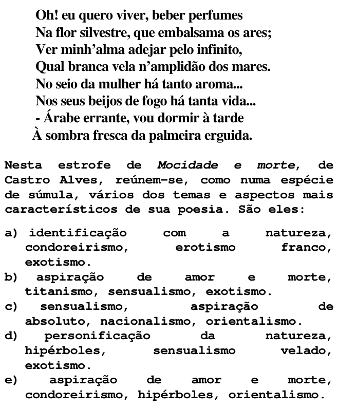 Questão 23 no caderno V da FUVEST 1998