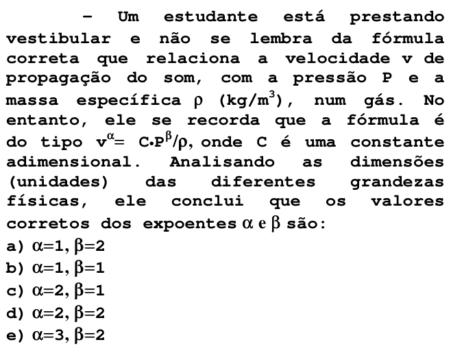 Questão 62 no caderno V da FUVEST 1998