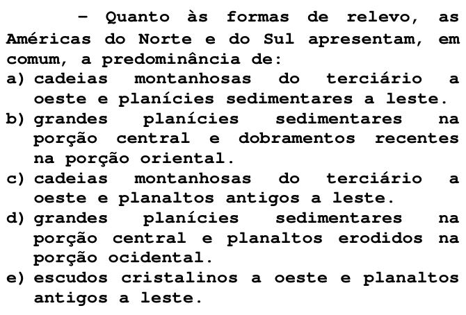 Questão 5 no caderno T da FUVEST 1998