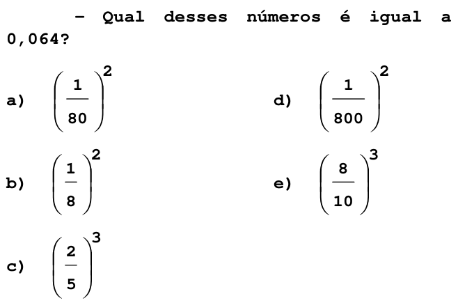 Questão 41 no caderno T da FUVEST 1998