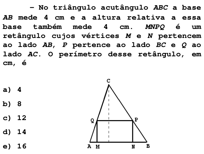 Questão 52 no caderno T da FUVEST 1998