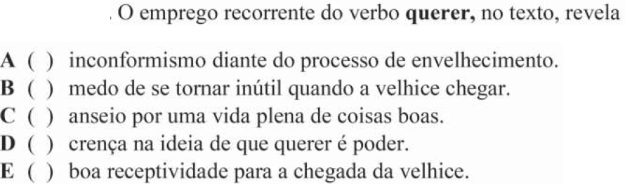 Questão 33 no caderno Português do ITA 2018
