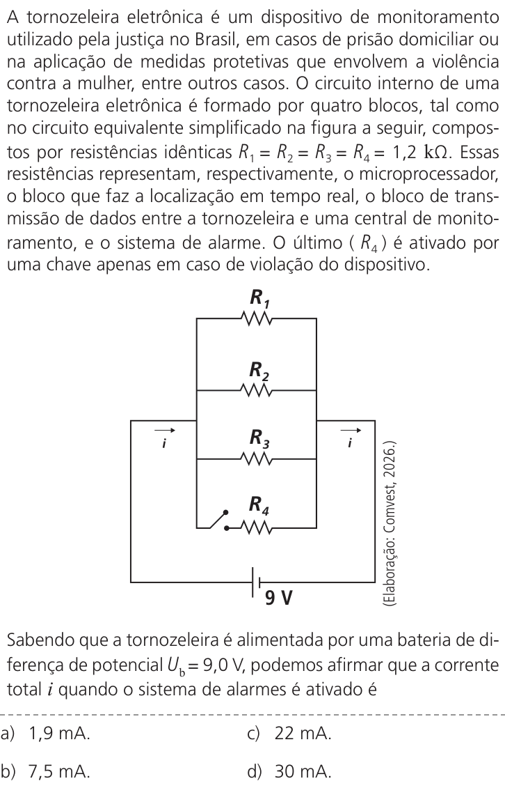 Questão 69 no caderno Q da UNICAMP 2027