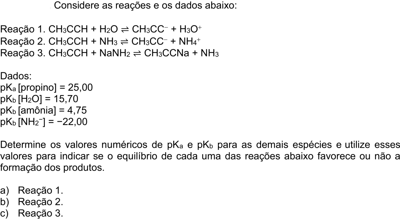 Questão 6 no caderno Química da 2ª fase do ITA 2026
