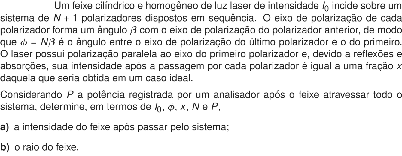 Questão 7 no caderno Física da 2ª fase do ITA 2026