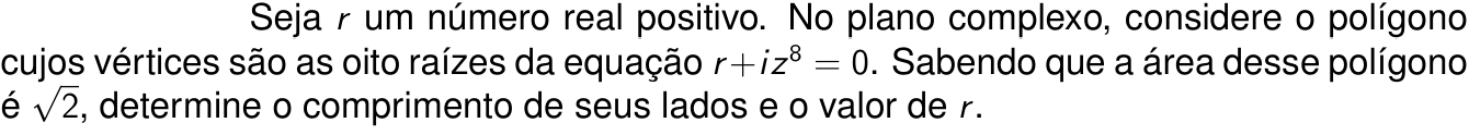 Questão 3 no caderno Matemática da 2ª fase do ITA 2027