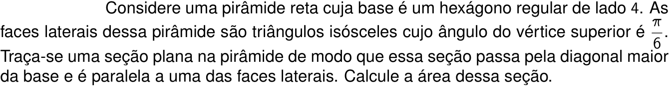 Questão 9 no caderno Matemática da 2ª fase do ITA 2027