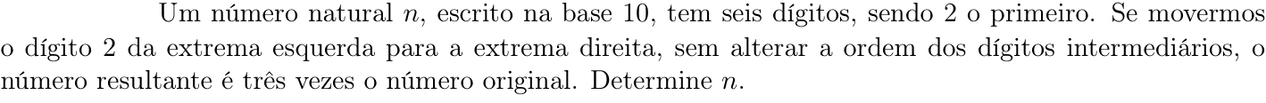 Questão 7 no caderno Matemática da 2ª fase do ITA 2019