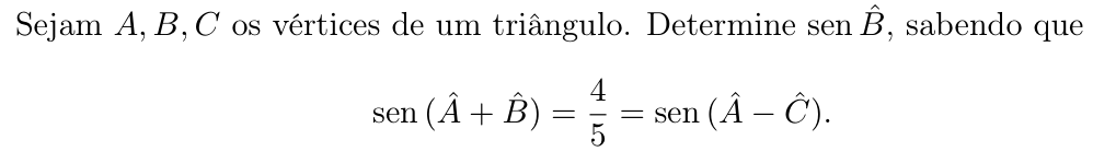Questão 9 no caderno Matemática da 2ª fase do ITA 2019