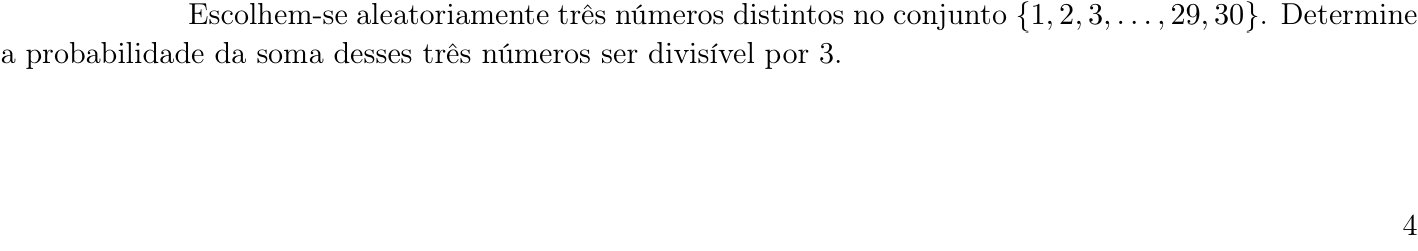 Questão 10 no caderno Matemática da 2ª fase do ITA 2019