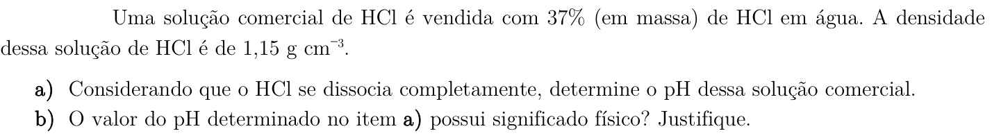 Questão 7 no caderno Química da 2ª fase do ITA 2019