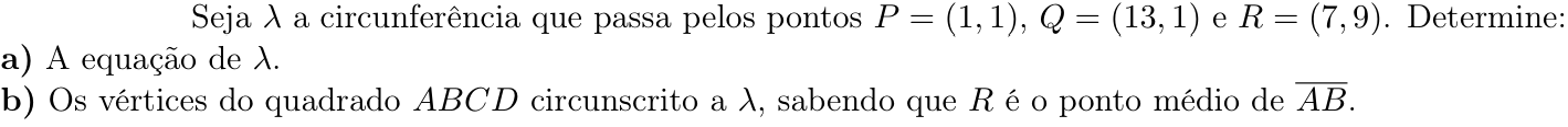 Questão 1 no caderno Matemática da 2ª fase do ITA 2020
