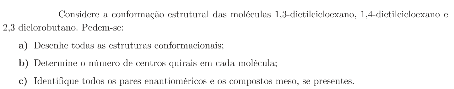 Questão 7 no caderno Química da 2ª fase do ITA 2020