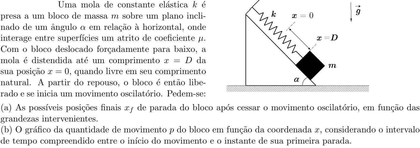 Questão 3 no caderno Física da 2ª fase do ITA 2020