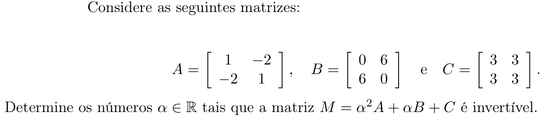 Questão 2 no caderno Matemática da 2ª fase do ITA 2023