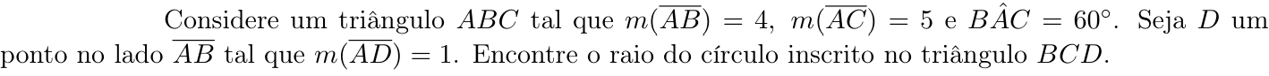 Questão 6 no caderno Matemática da 2ª fase do ITA 2023