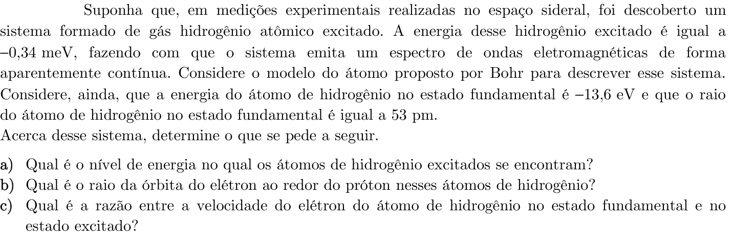 Questão 6 no caderno Química da 2ª fase do ITA 2023