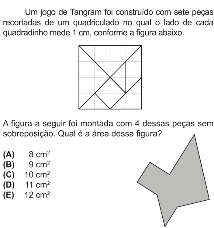 Questão 15 no caderno Nível 1 da OBMEP 2025