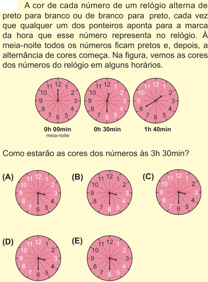 Questão 19 no caderno Nível 1 da OBMEP 2025