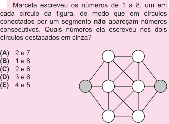 Questão 2 no caderno Nível 2 da OBMEP 2025