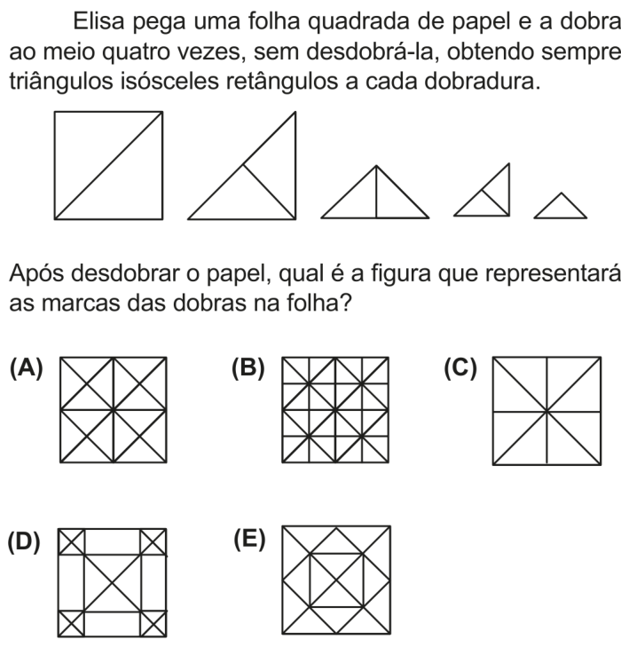 Questão 10 no caderno Nível 2 da OBMEP 2025