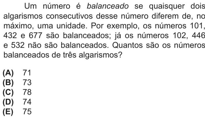 Questão 15 no caderno Nível 2 da OBMEP 2025