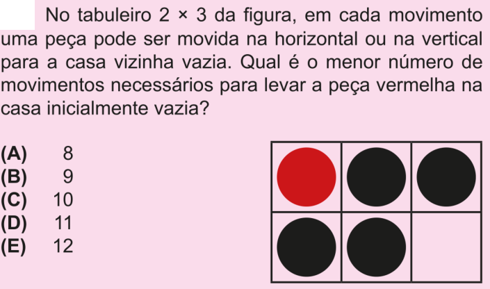 Questão 18 no caderno Nível 2 da OBMEP 2025