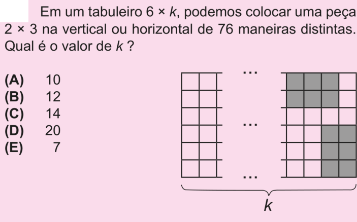 Questão 20 no caderno Nível 2 da OBMEP 2025